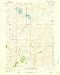 Download a high-resolution, GPS-compatible USGS topo map for Bengough Hill, WY (1959 edition)