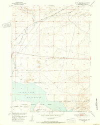 Download a high-resolution, GPS-compatible USGS topo map for Benton Basin SW, WY (1952 edition)