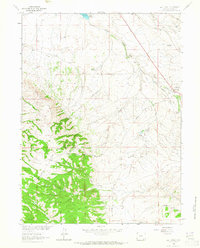 Download a high-resolution, GPS-compatible USGS topo map for Best Ranch, WY (1965 edition)