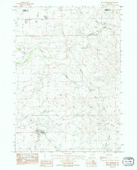 Download a high-resolution, GPS-compatible USGS topo map for Betty Reservoir, WY (1995 edition)