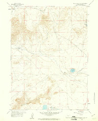 Download a high-resolution, GPS-compatible USGS topo map for Beulah Belle Lake, WY (1961 edition)