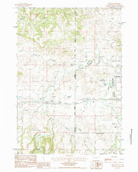 Download a high-resolution, GPS-compatible USGS topo map for Beulah, WY (1984 edition)