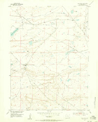 Download a high-resolution, GPS-compatible USGS topo map for Big Judson, WY (1956 edition)