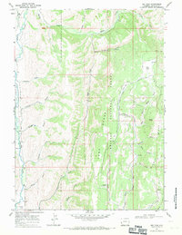 Download a high-resolution, GPS-compatible USGS topo map for Big Park, WY (1971 edition)