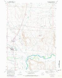 Download a high-resolution, GPS-compatible USGS topo map for Big Piney East, WY (1980 edition)