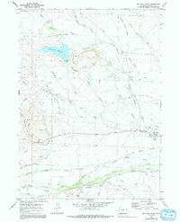 Download a high-resolution, GPS-compatible USGS topo map for Big Piney West, WY (1991 edition)