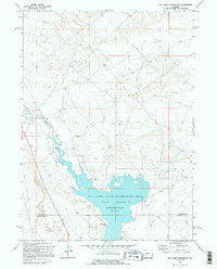 Download a high-resolution, GPS-compatible USGS topo map for Big Sandy Reservoir, WY (1995 edition)