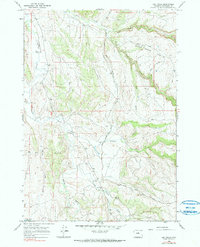 Download a high-resolution, GPS-compatible USGS topo map for Big Trails, WY (1990 edition)