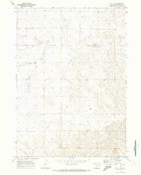 Download a high-resolution, GPS-compatible USGS topo map for Bill 4 NW, WY (1973 edition)