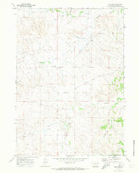 Download a high-resolution, GPS-compatible USGS topo map for Bill 4 SE, WY (1973 edition)