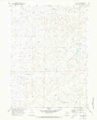 Download a high-resolution, GPS-compatible USGS topo map for Bill 4 SW, WY (1973 edition)