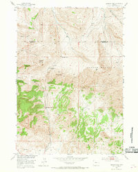 Download a high-resolution, GPS-compatible USGS topo map for Birdseye Pass, WY (1969 edition)