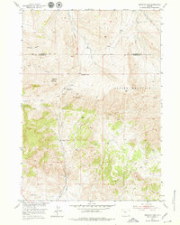 Download a high-resolution, GPS-compatible USGS topo map for Birdseye Pass, WY (1979 edition)