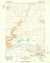 Download a high-resolution, GPS-compatible USGS topo map for Black Rock Gap, WY (1953 edition)