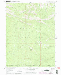 Download a high-resolution, GPS-compatible USGS topo map for Blackhall Mountain, WY (1984 edition)