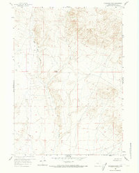 Download a high-resolution, GPS-compatible USGS topo map for Blackjack Ranch, WY (1973 edition)