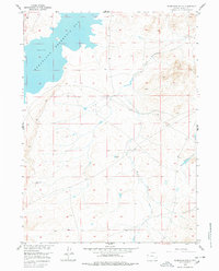 Download a high-resolution, GPS-compatible USGS topo map for Bluegrass Wells, WY (1978 edition)