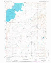 Download a high-resolution, GPS-compatible USGS topo map for Bluegrass Wells, WY (1982 edition)