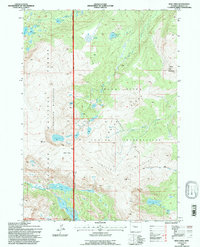 Download a high-resolution, GPS-compatible USGS topo map for Bob Lakes, WY (1997 edition)