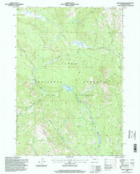 Download a high-resolution, GPS-compatible USGS topo map for Bobcat Ridge, WY (1998 edition)