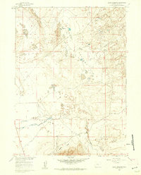 Download a high-resolution, GPS-compatible USGS topo map for Boggy Meadows, WY (1962 edition)