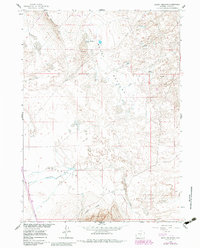 Download a high-resolution, GPS-compatible USGS topo map for Boggy Meadows, WY (1986 edition)