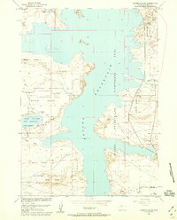 Download a high-resolution, GPS-compatible USGS topo map for Bonneville SW, WY (1959 edition)