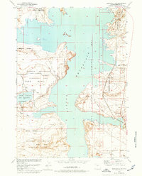 Download a high-resolution, GPS-compatible USGS topo map for Bonneville SW, WY (1977 edition)