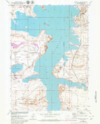 Download a high-resolution, GPS-compatible USGS topo map for Bonneville SW, WY (1980 edition)