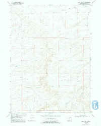 Download a high-resolution, GPS-compatible USGS topo map for Boot Heel SE, WY (1992 edition)