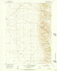 Download a high-resolution, GPS-compatible USGS topo map for Bosler SE, WY (1956 edition)
