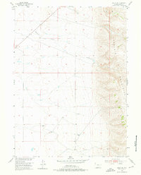 Download a high-resolution, GPS-compatible USGS topo map for Bosler SE, WY (1976 edition)