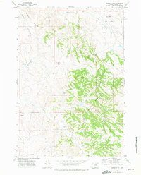 Download a high-resolution, GPS-compatible USGS topo map for Bowman Hill, WY (1975 edition)