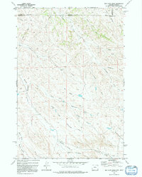 Download a high-resolution, GPS-compatible USGS topo map for Box Elder Draw, WY (1992 edition)