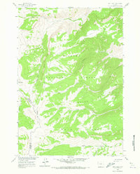Download a high-resolution, GPS-compatible USGS topo map for Boyd Ridge, WY (1973 edition)