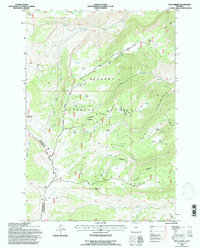 Download a high-resolution, GPS-compatible USGS topo map for Boyd Ridge, WY (1997 edition)