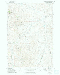 preview thumbnail of historical topo map of Crook County, WY in 1972