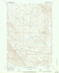 Download a high-resolution, GPS-compatible USGS topo map for Broom Draw, WY (1971 edition)
