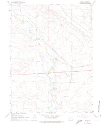 Download a high-resolution, GPS-compatible USGS topo map for Bryan, WY (1974 edition)