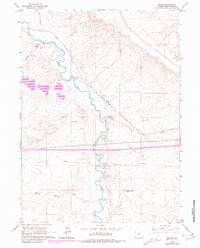 Download a high-resolution, GPS-compatible USGS topo map for Bryan, WY (1981 edition)