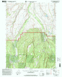 Download a high-resolution, GPS-compatible USGS topo map for Buck Fever Ridge, WY (2001 edition)