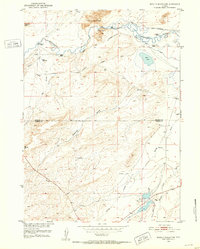 Download a high-resolution, GPS-compatible USGS topo map for Bucklin Reservoirs, WY (1952 edition)
