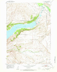 Download a high-resolution, GPS-compatible USGS topo map for Bull Lake East, WY (1953 edition)