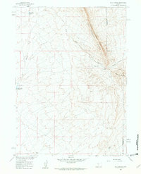Download a high-resolution, GPS-compatible USGS topo map for Bull Springs, WY (1962 edition)