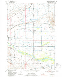Download a high-resolution, GPS-compatible USGS topo map for Burlington, WY (1986 edition)