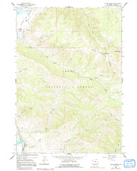 Download a high-resolution, GPS-compatible USGS topo map for Cache Creek, WY (1991 edition)