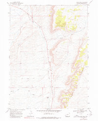 Download a high-resolution, GPS-compatible USGS topo map for Camel Rock, WY (1980 edition)