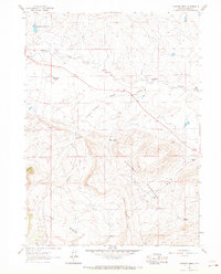 Download a high-resolution, GPS-compatible USGS topo map for Cameron Creek, WY (1968 edition)