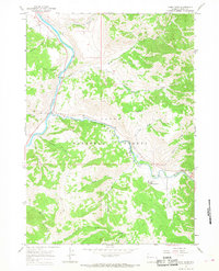 Download a high-resolution, GPS-compatible USGS topo map for Camp Davis, WY (1968 edition)