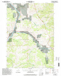 Download a high-resolution, GPS-compatible USGS topo map for Camp Davis, WY (1998 edition)